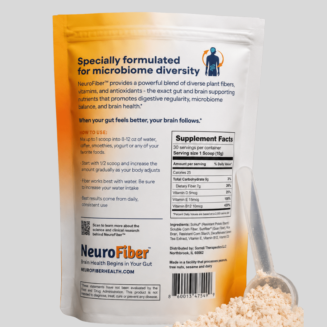 NeuroFiber Prebiotic Fiber Blend - NeuroFiber