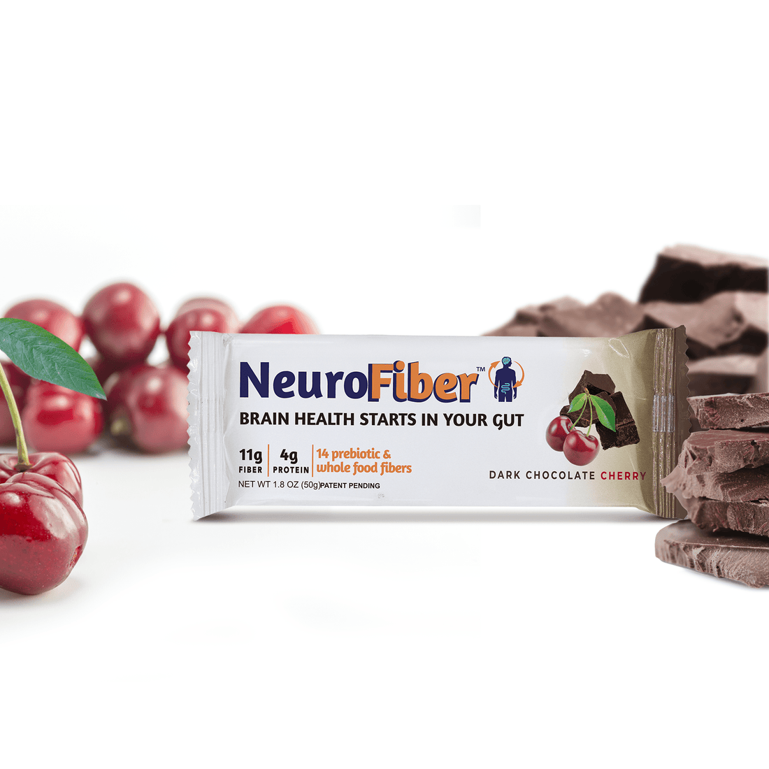 Chocolate Cherry Box: 14 bars - NeuroFiber