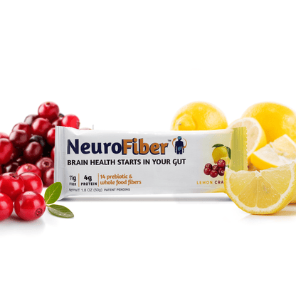 Lemon Cranberry Box: 14 bars - NeuroFiber