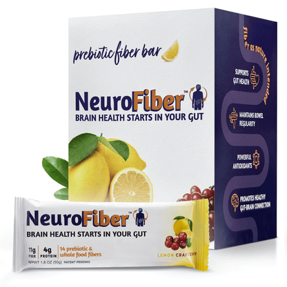 Lemon Cranberry Box: 14 bars - NeuroFiber
